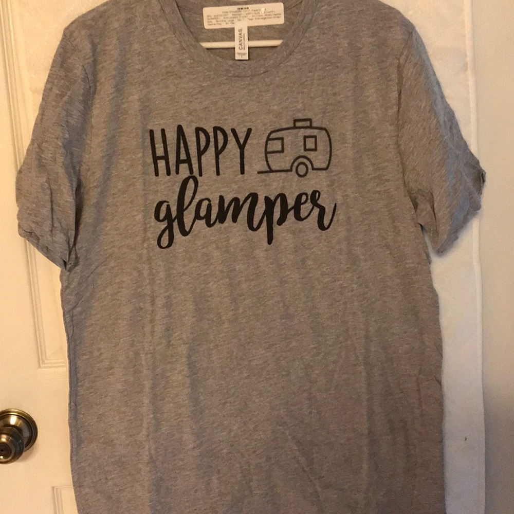 J Elizabeth happy glamper tee NWT